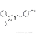 (alphaR) -alfa - [[[2- (4-Aminofenil) etil] amino] metil] benzenmetanol hidroklorür CAS 521284-22-0